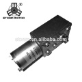 motor de engranaje de ángulo recto de bajo ruido 6mm eje 24V 12v motor de engranaje de tornillo sin fin dc